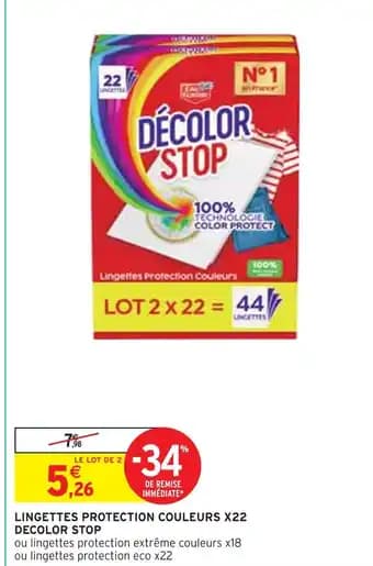 Promotion Exclusives de 40
Lingettes : Découvrez l'Offre incontournable