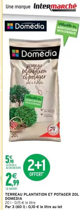 Promotion Exclusives de 7
Terreau potager : Découvrez l'Offre incontournable