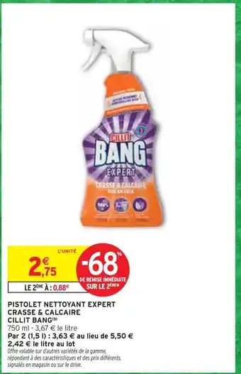 Promotion Exclusives de 7
Cillit bang : Découvrez l'Offre incontournable