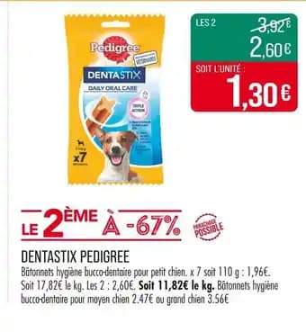 Promotion Exclusives de 17
Pedigree : Découvrez l'Offre incontournable