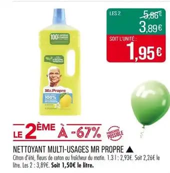 MR PROPRE Nettoyant multi-usages ▲