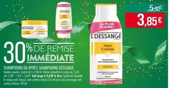 Promotion Exclusives de 4
Après shampooing : Découvrez l'Offre incontournable