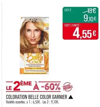 Promotion Exclusives de 6
Garnier : Découvrez l'Offre incontournable