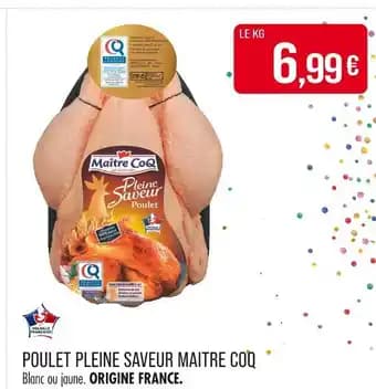 MAITRE COQ Poulet Pleine Saveur