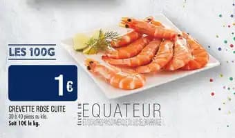 Promotion Exclusives de 6
Crevette rose : Découvrez l'Offre incontournable