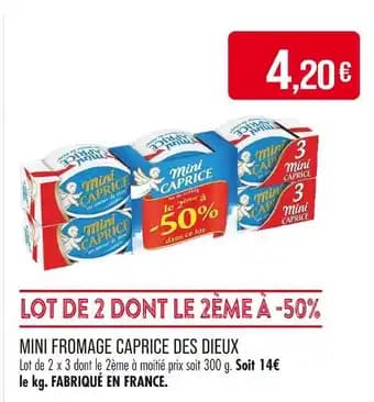Caprice des Dieux Mini Fromage