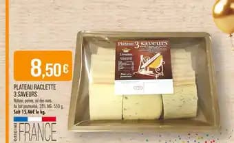 Livradois Plateau Raclette 3 Saveurs