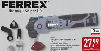 FERREX Outil multifonction sans fil