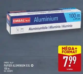 Promotion Exclusives de 8
Papier aluminium : Découvrez l'Offre incontournable