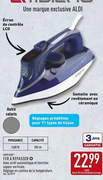 Promotion Exclusives de 5
Fer a : Découvrez l'Offre incontournable