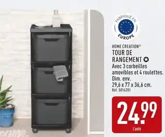 HOME CREATION Tour de rangement