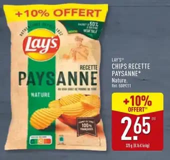 Promotion Exclusives de 6
            
        
        Lay's : Découvrez l'Offre incontournable
