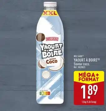 Promotion Exclusives de 13
Yaourt à boire : Découvrez l'Offre incontournable