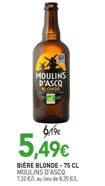 MOULINS D'ASCQ Bière blonde