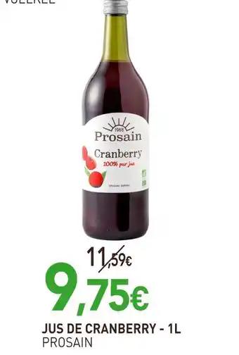 Prosain Jus de Cranberry
