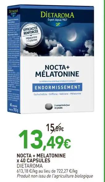 DIETAROMA Nocta+ mélatonine