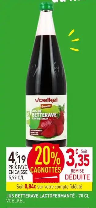 VOELKEL Jus betterave lactofermenté