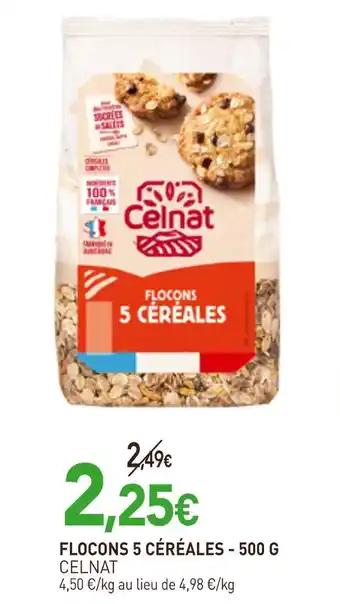 CELNAT Flocons 5 céréales