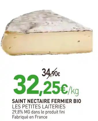 LES PETITES LAITERIES Saint nectaire fermier bio