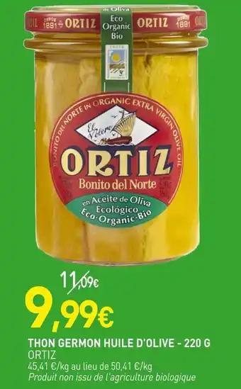 Ortiz Thon germon huile d'olive