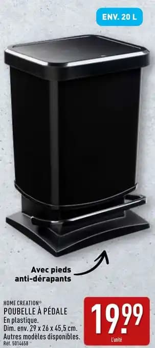 Promotion Exclusives de 8
            
        
        Poubelle pédale : Découvrez l'Offre incontournable