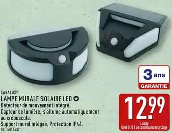 Promotion Exclusives de 5
            
        
        Lampe solaire led : Découvrez l'Offre incontournable