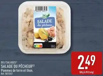 Deli'salades salade du pêcheur 500 g
