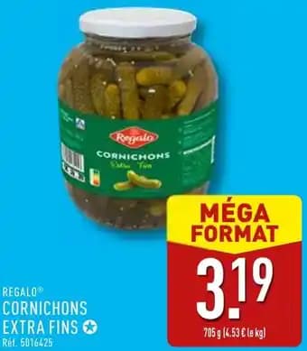 Regalo cornichons extra fins 705 g