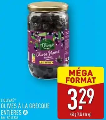Promotion Exclusives de 36
            
        
        Olives : Découvrez l'Offre incontournable