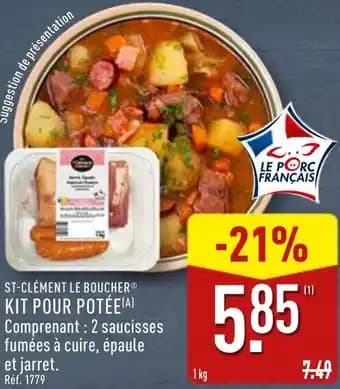 St-clément le boucher kit pour potée 1 kg
