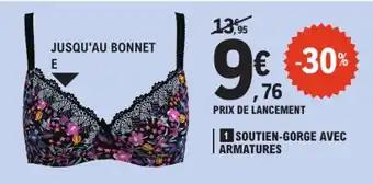 Soutien-gorge avec armatures