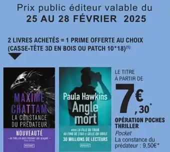 Promotion Exclusives de 2
Poches : Découvrez l'Offre incontournable