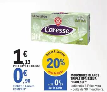 Promotion Exclusives de 1
Mouchoirs blancs : Découvrez l'Offre incontournable