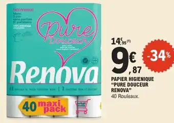 Promotion Exclusives de 4
Renova : Découvrez l'Offre incontournable