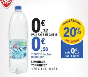 "SPRINK'S" Limonade 1.50 L