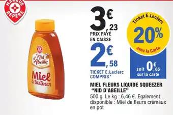 Promotion Exclusives de 9
Miel liquide : Découvrez l'Offre incontournable