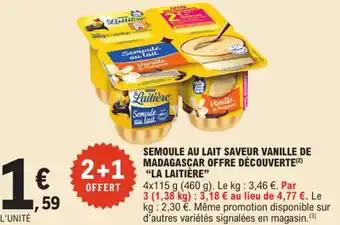 Promotion Exclusives de 48
Semoule : Découvrez l'Offre incontournable