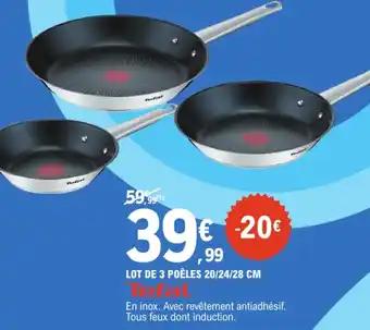 Promotion Exclusives de 3
Poêles : Découvrez l'Offre incontournable