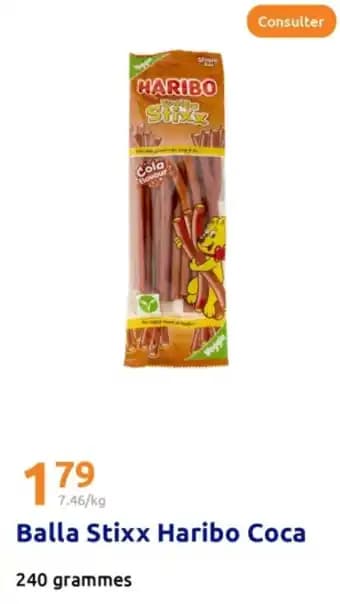 Balla Stixx Haribo Coca 240 g