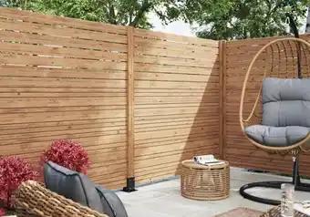 Panneau bois occultation complete skimia