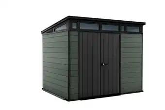 Abri cortina vert 5,30 m²