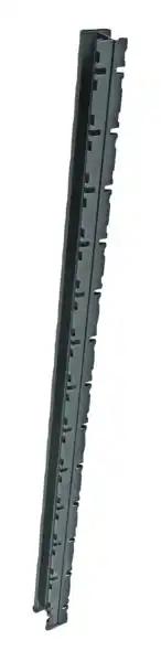 Poteau à encoches gris