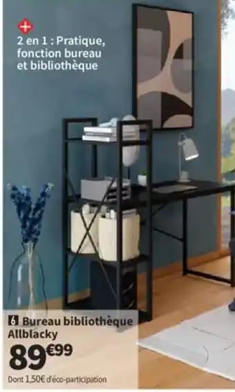 Bureau bibliothèque Allblacky