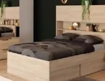 Lit haut 140x190 cm Opus