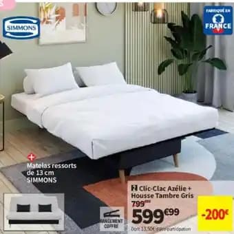 Promotion Exclusives de 1
Clic clac gris : Découvrez l'Offre incontournable