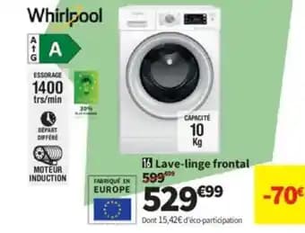 Promotion Exclusives de 19
Lave linge frontal : Découvrez l'Offre incontournable