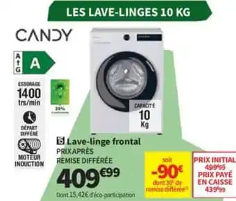 CANDY Lave-linge frontal