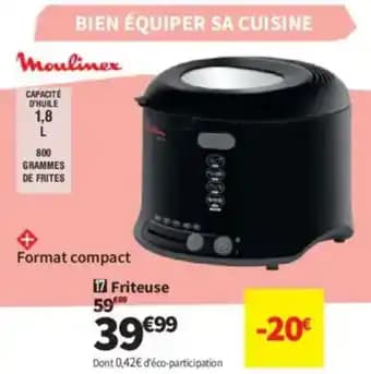 Promotion Exclusives de 28
Friteuse : Découvrez l'Offre incontournable