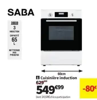 Promotion Exclusives de 2
Cuisiniere induction : Découvrez l'Offre incontournable