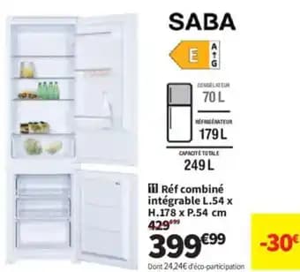 SABA Réf combiné intégrable